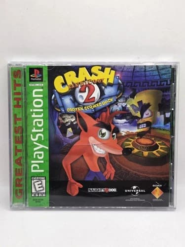Crash Bandicoot 2: Cortex Strikes Back (PlayStation 1 PS1) CIB Complete Tested