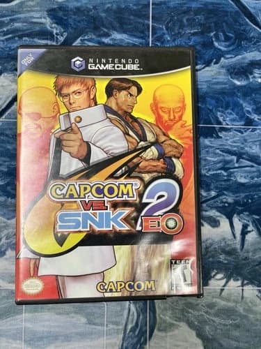 Capcom vs. SNK 2: EO Nintendo GameCube 2002, Complete in Box with Manual