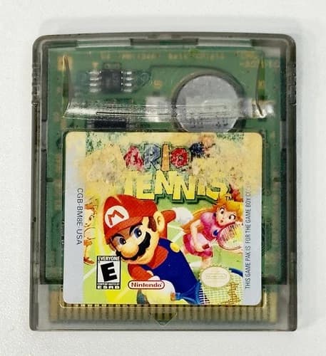 Mario Tennis GBC (Nintendo Game Boy Color, 2001) AUTHENTIC CART ONLY