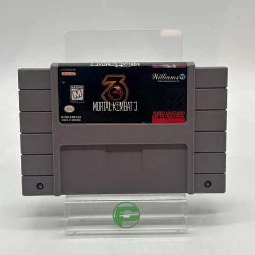 Mortal Kombat 3 (Super Nintendo SNES, 1995) Cartridge Only