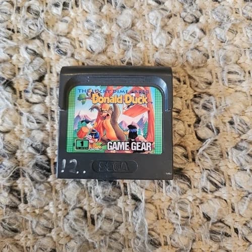 The Lucky Dime Caper Donald Duck SEGA Game Gear