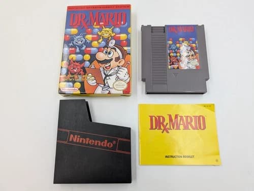 Dr. Mario CIB (Nintendo NES, 1990) (260069)