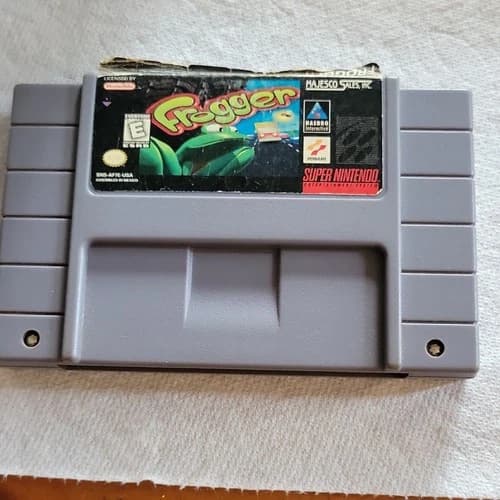 Majesco Sales Inc. Frogger Action SNES NTSC-U/C Frogger Series Game Cartridge