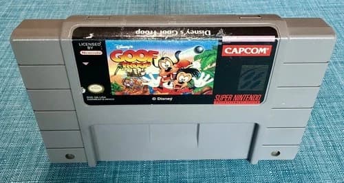Disney's Goof Troop SNES Super Nintendo Entertainment System, 1993 - Tested