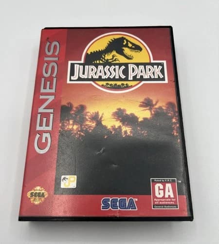Jurassic Park (Sega Genesis, 1993) CIB Complete