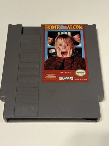 Home Alone (NES Nintendo Entertainment System, 1991) game only tested