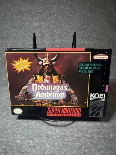 Nobunaga's Ambition Super Nintendo Entertainment System SNES 14