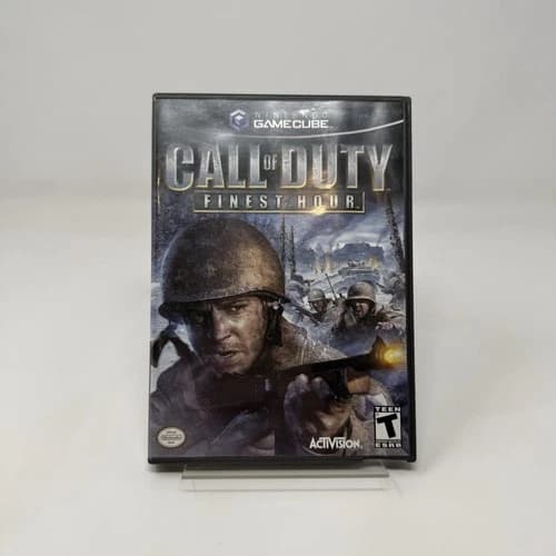 Call of Duty: Finest Hour (Nintendo GameCube, 2004) CIB Complete Tested
