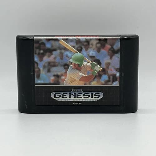 Sega Genesis Sports Talk Baseball Authentic Tested & Working Official 1992