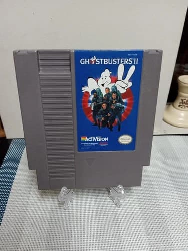 Ghostbusters II Nintendo NES 1990 Authentic Cartridge. Tested, Works.
