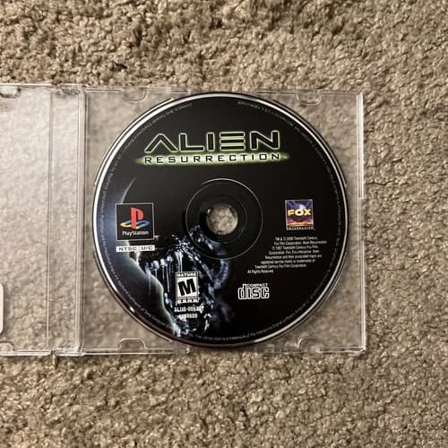 Alien Resurrection (Sony PlayStation 1, 2000) PS1 Tested & Working - Game Only