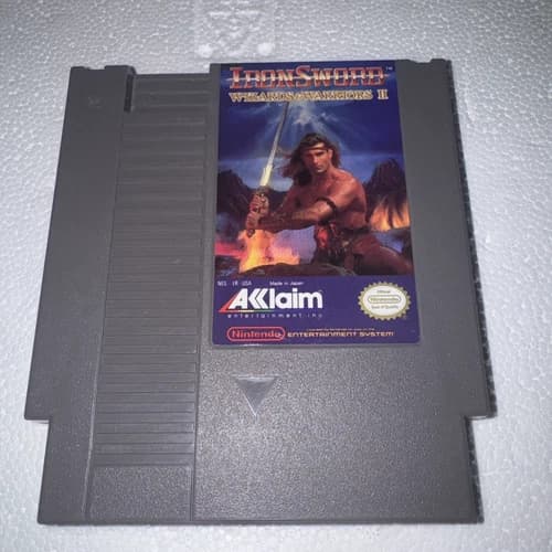 Iron Sword Wizards And Warriors II Nintendo Entertainment System NES