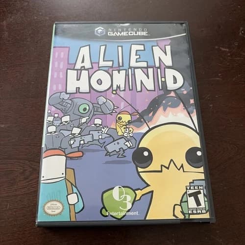 Alien Hominid (Nintendo GameCube, 2004) CIB Complete