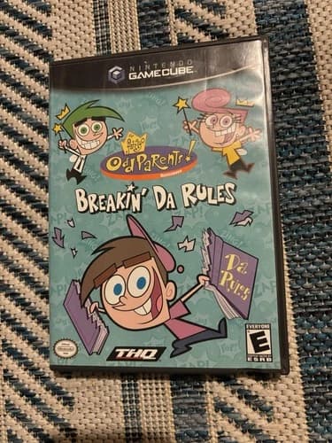 Fairly OddParents: Breakin' Da Rules (Nintendo GameCube, 2003) CIB Complete