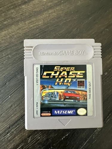 Nintendo Gameboy Game Only Super Chase H.Q.