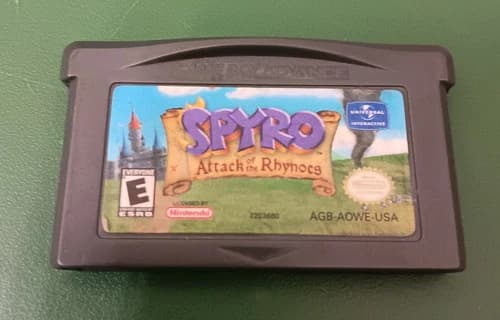 Spyro: Attack Of The Rhymes Nintendo Gameboy Advance 2003 Cartridge Only TESTED