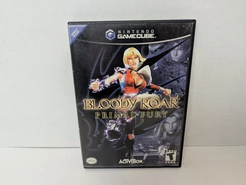 Bloody Roar: Primal Fury (Nintendo GameCube, 2002) CIB Tested