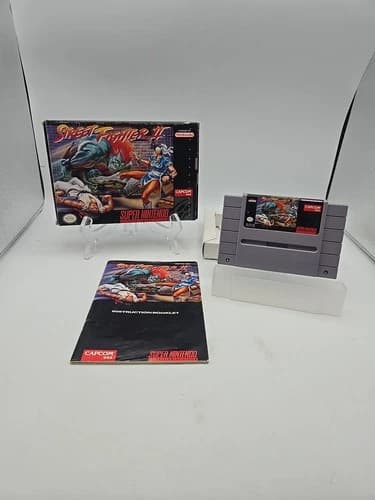 Street Fighter II 2 (Super Nintendo SNES) Complete in Box CIB
