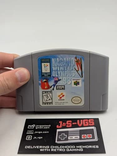 Nagano Winter Olympics 98 Nintendo 64 N64 Cartridge Only Authentic