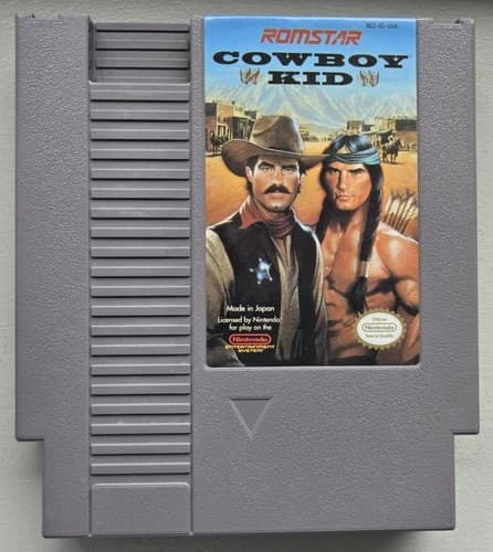 Cowboy Kid - NES Nintendo Video Game Cartridge - Authentic Tested
