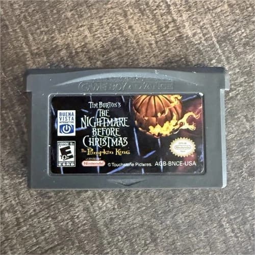The Nightmare Before Christmas: The Pumpkin King GBA Buena Vista E10+
