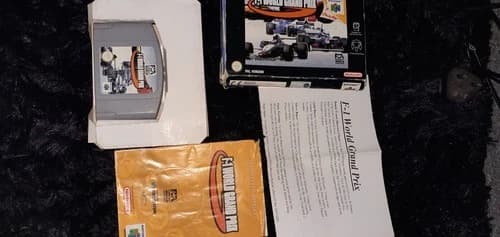 F-1 World Grand Prix II N64 TESTED/WORKS - comes with box and manual.