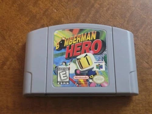 Bomberman Hero Nintendo 64, 1998 N64 Cartridge Only - Authentic - Tested
