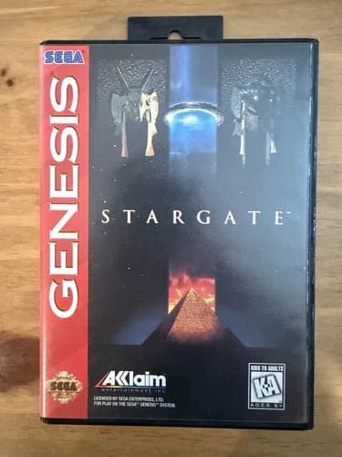 Stargate Sega Genesis Game CIB Complete w/ Manual – Acclaim