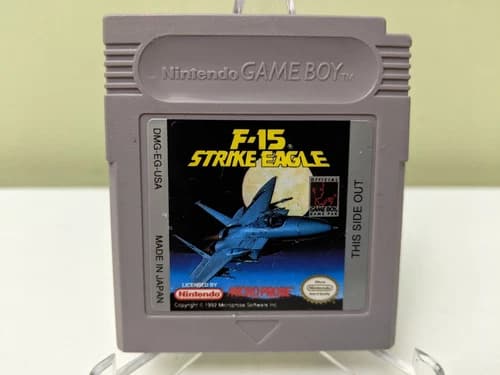 Nintendo Gameboy F-15 Strike Eagle Tested Works Cartridge Only