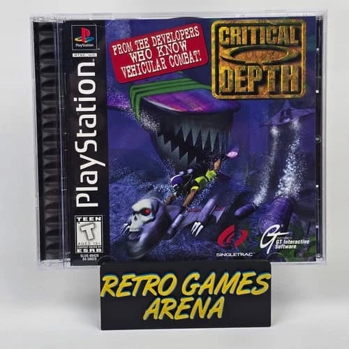 Critical Depth (PlayStation 1 PS1) CIB COMPLETE