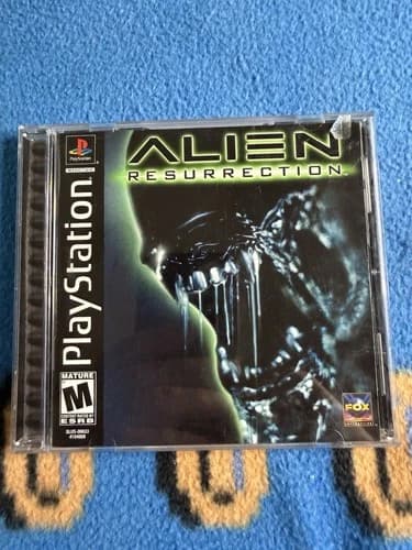 Alien Resurrection (Sony PlayStation 1) PS1 CIB complete video game w/ reg card