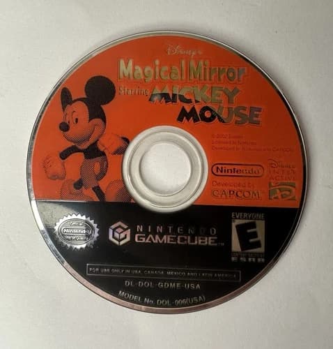 GAMECUBE Disney's Magical Mirror Starring Mickey Mouse Nintendo Disc Only