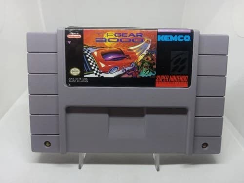 Top Gear 3000 (Super Nintendo Entertainment System, 1995) SNES