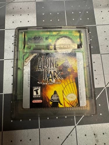 Alone In The Dark: The New Nightmare (Nintendo Gameboy Color) Tested Works