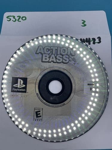 Action Bass (Sony PlayStation 1, 2000) DISC ONLY! NO TRACKING! 5320
