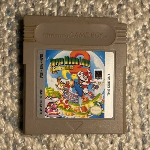Nintendo Super Mario Land 2: 6 Golden Coins Game Boy NTSC-U/C DMG-MQ-USA