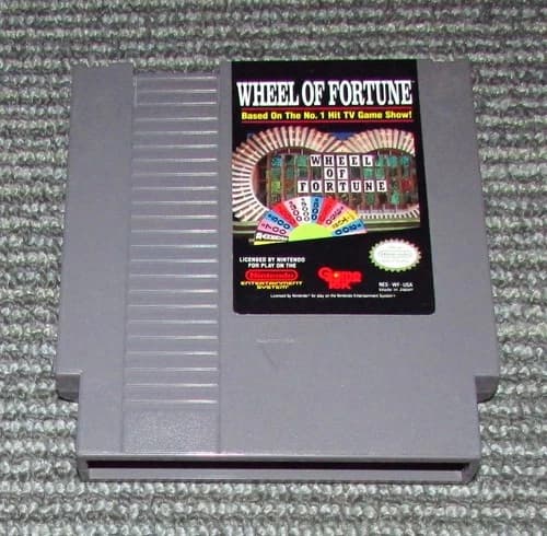 Wheel Of Fortune for Nintendo NES Authentic Fast Free Shipping