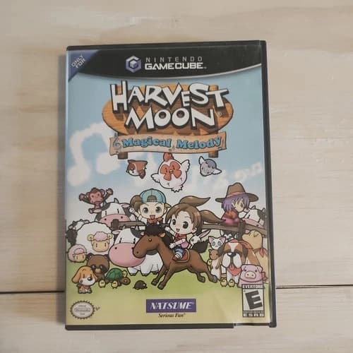 Harvest Moon Magical Melody Nintendo Gamecube Game Complete