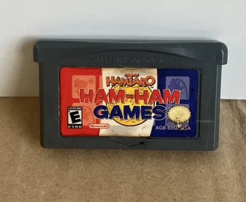 Hamtaro Ham Ham Games Nintendo Gameboy Advance GBA Authentic FAST SHIPPING