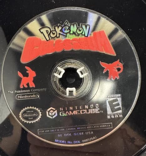 Pokemon Colosseum (Nintendo GameCube, 2004) - Disc Only