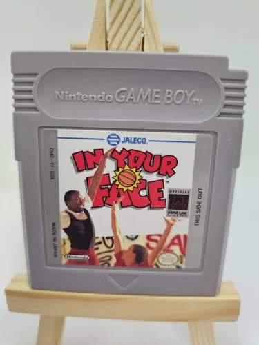 In Your Face (Nintendo Game Boy, 1992) Mint, Cartridge Only, Tested, Authentic