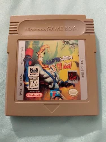 EarthWorm Jim Nintendo Game Boy