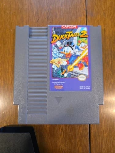 Duck Tales 2 Nintendo NES. Tested Works