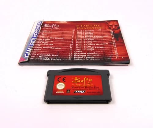 Buffy The Vampire Slayer Wrath Of The Darkhul King Game Boy Advance 100% Genuine