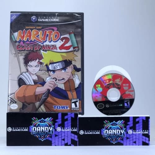 Naruto Clash of Ninja 2 GC - GameCube