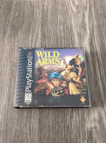 Wild Arms Black Label CIB PlayStation 1 Complete In Box! 🔥 👀 Tested Working!
