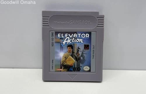Nintendo Game Boy GB - Elevator Action (1991) - Cartridge Only - Boot Tested