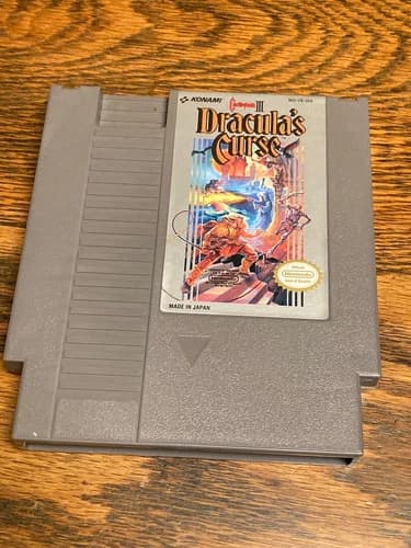 Castlevania III: Dracula's Curse (Nintendo Entertainment System/1990) EUC!