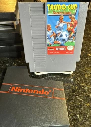 Tecmo Cup Soccer Game NES Game Great condition Nintendo Cart