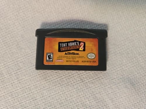 Tony Hawk's Underground 2 (Nintendo Game Boy Advance GBA) Original Game